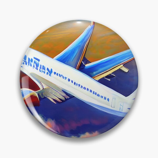 Item preview, Sunset airplane painting designed and sold by lalylaura.