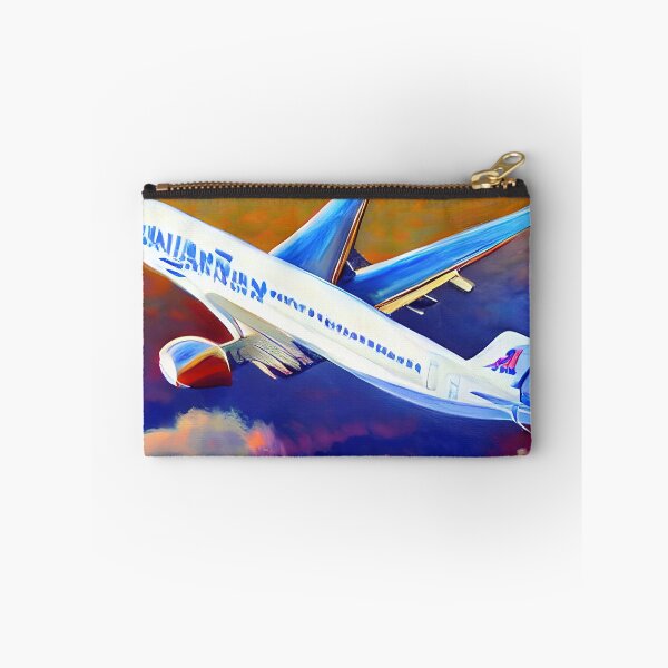 Item preview, Sunset airplane painting designed and sold by lalylaura.