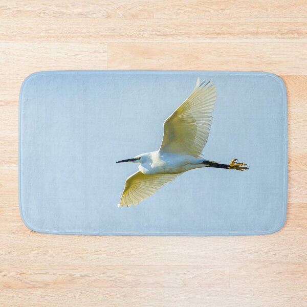 Item preview, Little Egret in flight designed and sold by Dalyndigital Photography.