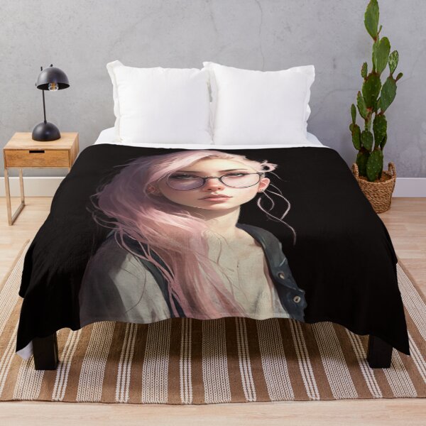 Item preview, Futuristic anime girl designed and sold by NithaelDesign.