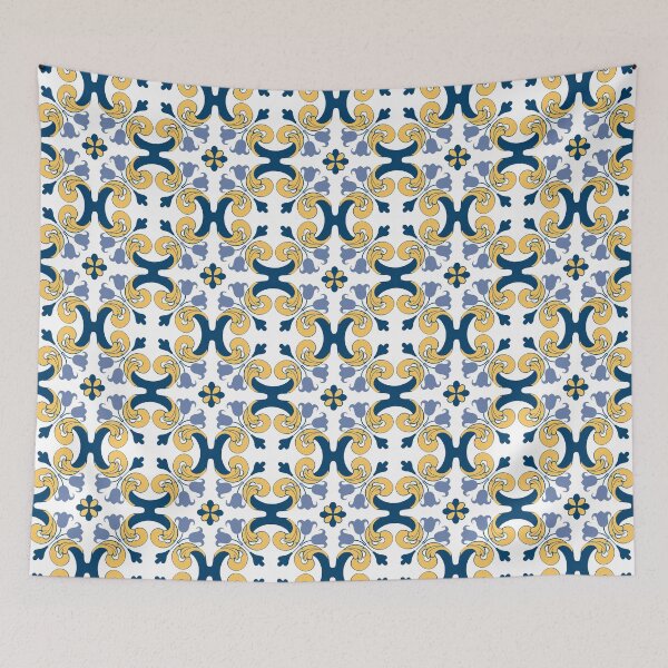 Item preview, Azulejos | Vintage Portuguese Tile Pattern designed and sold by LaMadeleine.