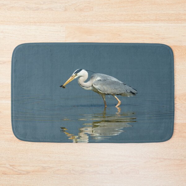 Item preview, Reflections of a Heron with a small fish designed and sold by Dalyndigital Photography.