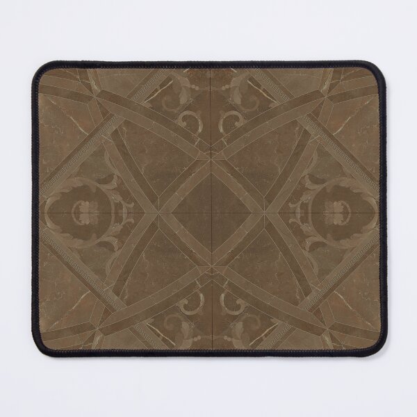 Item preview, aged ethnic decorative geometric brown pattern designed and sold by ErhanArt.