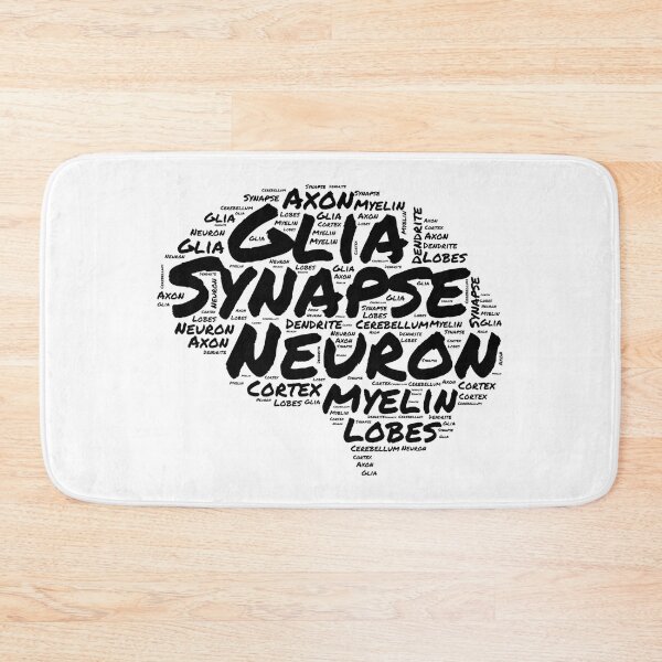 Item preview, Brain Parts Word Cloud - Neuroscience, Psychology, Biopsychology, Mind, Brain, Dopamine, Serotonin, Oxytocin designed and sold by jadedscientist.