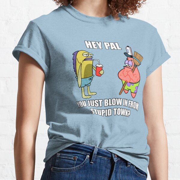 Bob Esponja - Pueblo estúpido Camiseta clásica