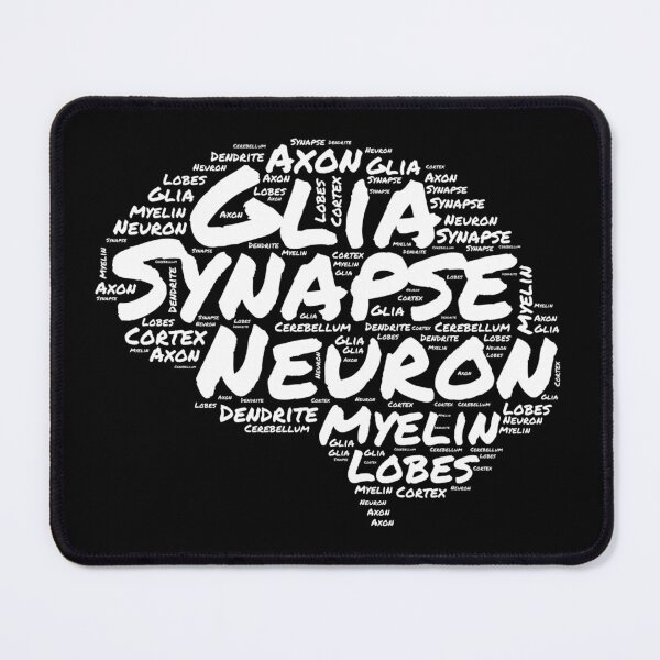Item preview, Brain Parts Word Cloud - Neuroscience, Psychology, Biopsychology, Neuron, Mind, Brain, Dopamine, Serotonin, Oxytocin designed and sold by jadedscientist.