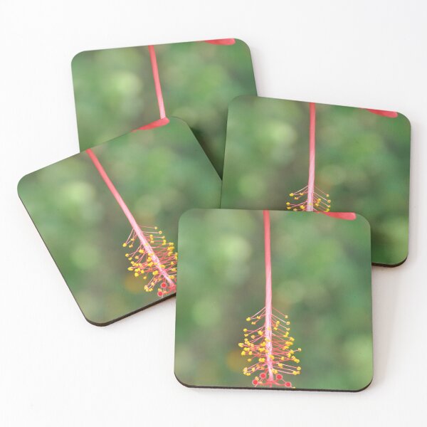 Item preview, Hibiscus rosa-sinensis in blurred background designed and sold by kstanvir.