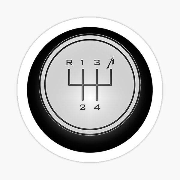 Shift Knob Stickers Redbubble