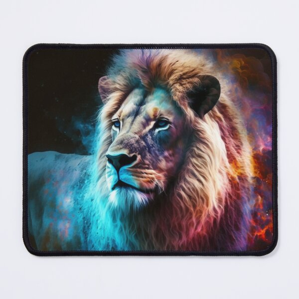 Item preview, A Beautiful Colorful Neon Lion  designed and sold by Cute-Jory-Store.