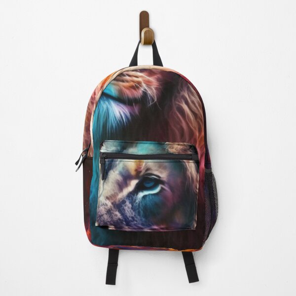 Item preview, A Beautiful Colorful Neon Lion designed and sold by Cute-Jory-Store.