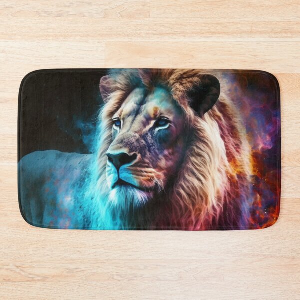 Item preview, A Beautiful Colorful Neon Lion  designed and sold by Cute-Jory-Store.