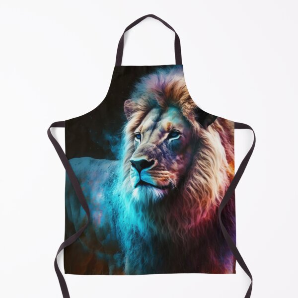 Item preview, A Beautiful Colorful Neon Lion designed and sold by Cute-Jory-Store.