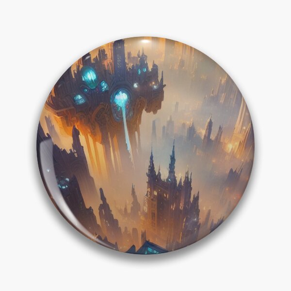 Item preview, Floating city  designed and sold by StarberryStudio.