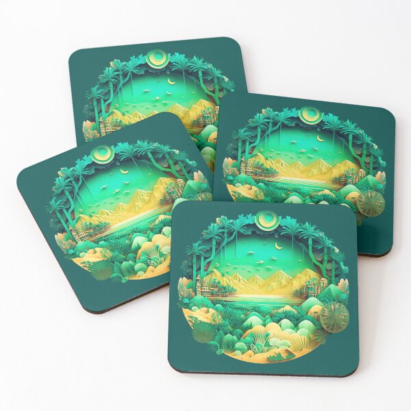 Item preview, Multidimensional Dream Tropical Beach #6 designed and sold by Artistic Pandas.