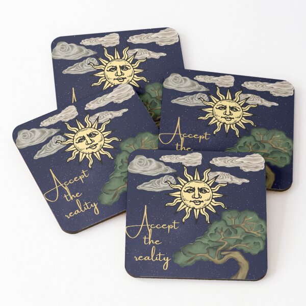 Item preview, accept the reality designed and sold by glossythreads.