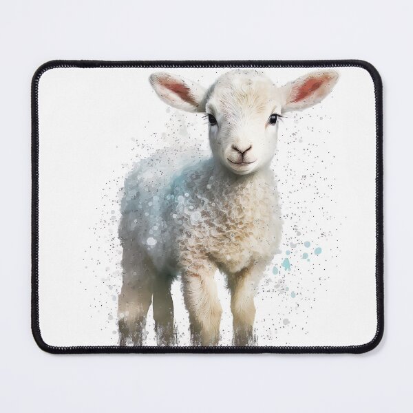 Item preview, Lamb Cute Lamb Kids Graphic Design designed and sold by ArtfulAmbitions.