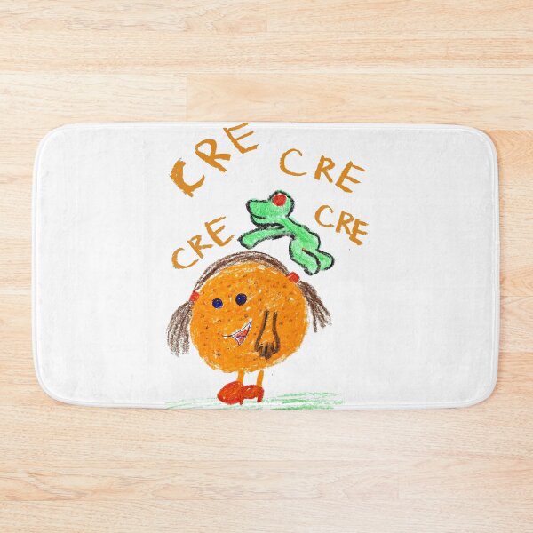 Item preview, Orange girl with jumping frog designed and sold by MadeBySicilian.