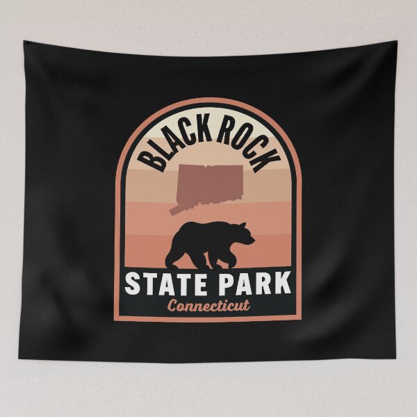 Item preview, Black Rock State Park CT Bear designed and sold by HalpinDesign.