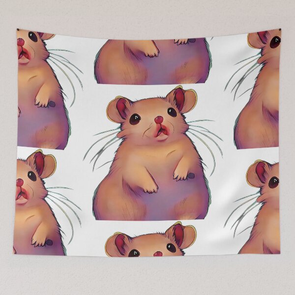 Item preview, CUTE HAMSTER STARING AT YOU designed and sold by rawat401.