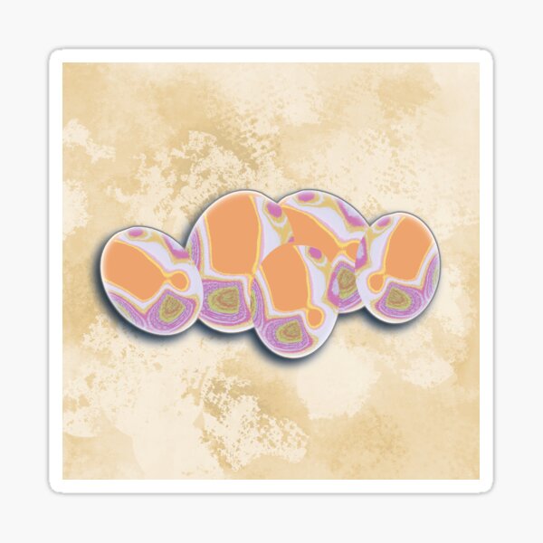 Item preview, Psychedelic Eggs (Orange & Violet) designed and sold by MoonchildArtistry97.