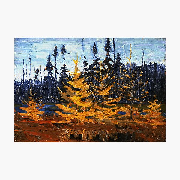 Item preview, Tom Thomson Tamaracks designed and sold by TheRedVineyard.