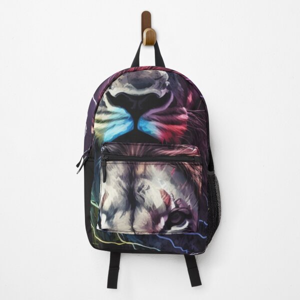 Item preview, A Wild Colorful Neon Lion  designed and sold by Cute-Jory-Store.