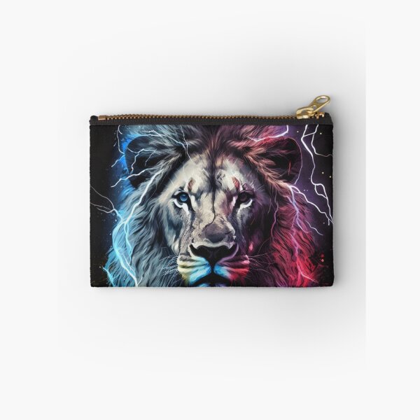 Item preview, A Wild Colorful Neon Lion  designed and sold by Cute-Jory-Store.