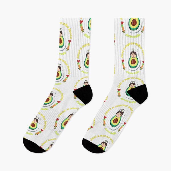 Item preview, Just a nurse who loves Avocado  designed and sold by sweetiejojo.