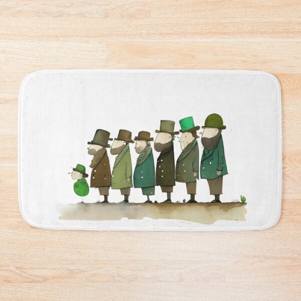 Item preview, St. Patrick's Day Queue for Celebration designed and sold by MTJ-Mushrooms.