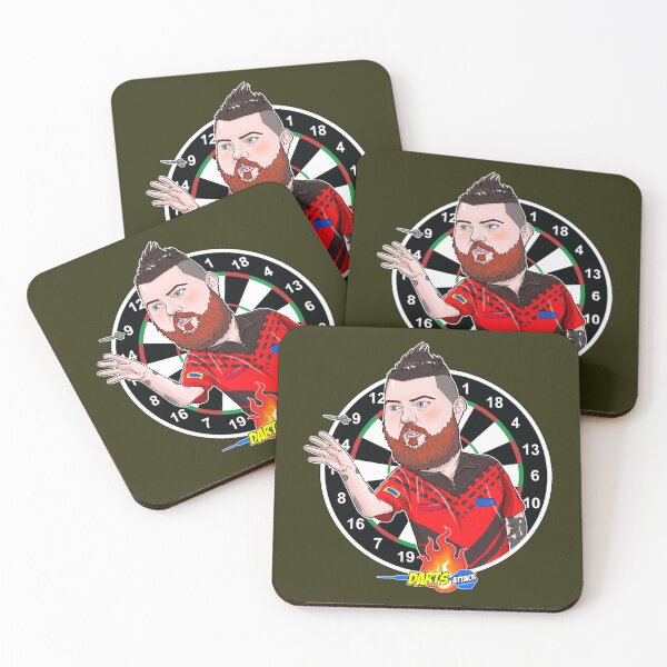 Item preview, Caricatura Michael Smith by Darts Attack  designed and sold by Paulsdominick.