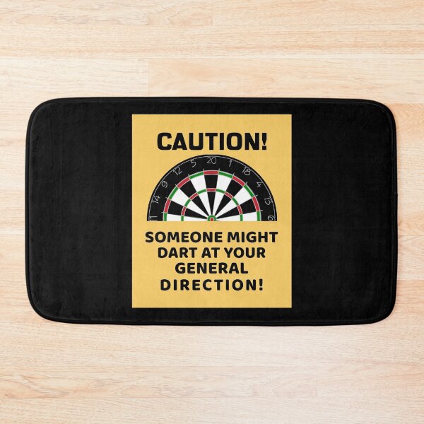 Item preview, Caution! Someone might dart in your general direction Mounted Print designed and sold by Paulsdominick.