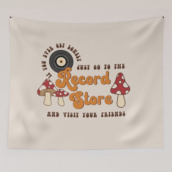 Item preview, Just Go to the Record Store designed and sold by artshapedbox.