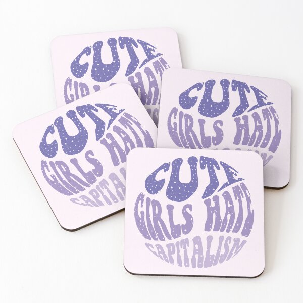 Item preview, Cute Girls Hate Capitalism  designed and sold by KMIKBAL7.