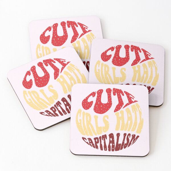 Item preview, Cute Girls Hate Capitalism  designed and sold by KMIKBAL7.