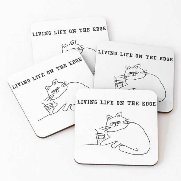 Item preview, Living Life on the Edge designed and sold by NotBadDesigns.