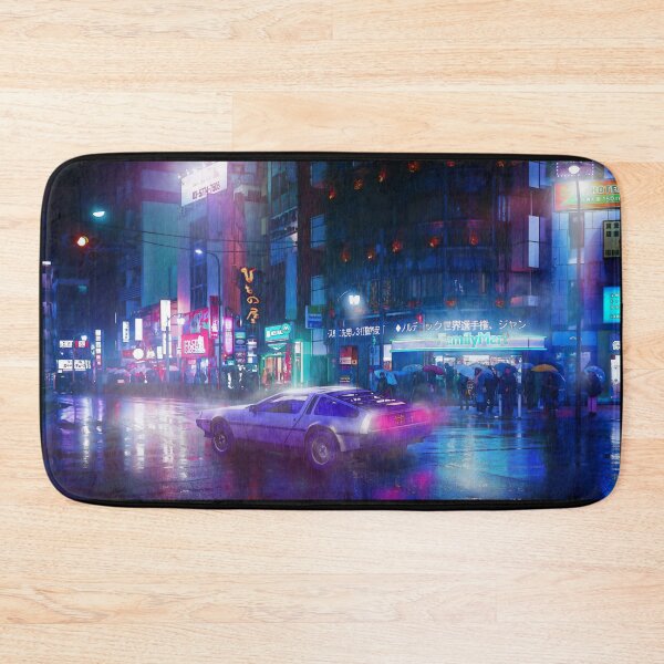 Item preview, Night Ride Through Rainy Streets designed and sold by Justinian Matieu.