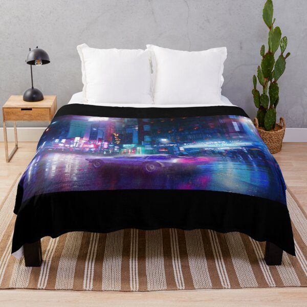 Item preview, Night Ride Through Rainy Streets designed and sold by Justinian Matieu.