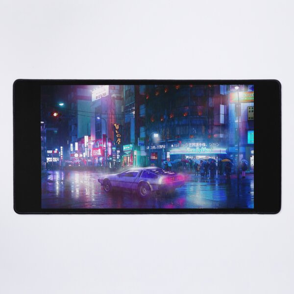 Item preview, Night Ride Through Rainy Streets designed and sold by Justinian Matieu.