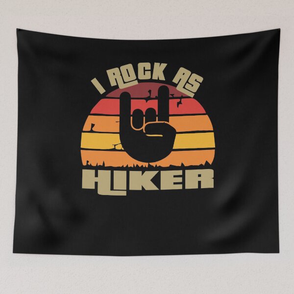 Item preview, Best Hiker Gift - I Rock As Hiker designed and sold by funnyguy.