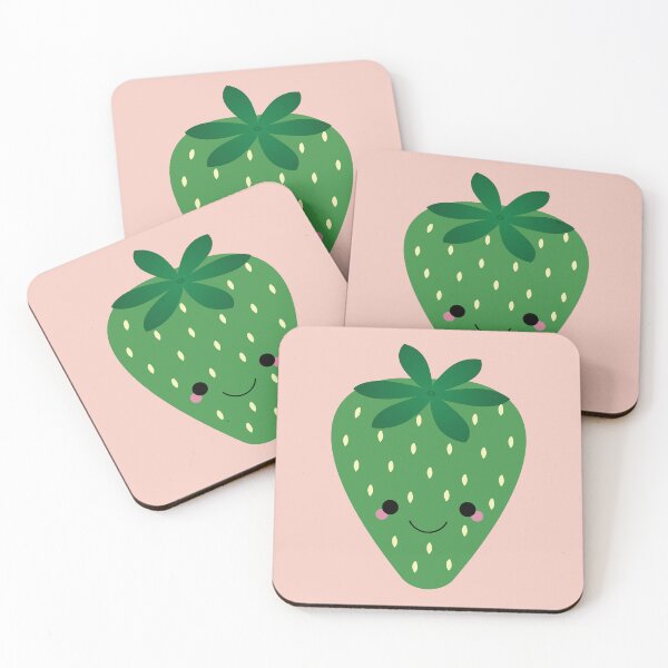 Item preview, Green Strawberry designed and sold by NoodleBerry Designs.