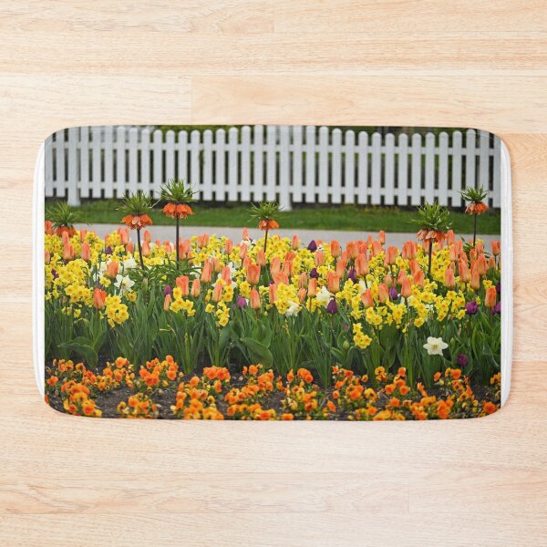 Item preview, Colorful garden with flowers in Vienna spring season designed and sold by goceris.