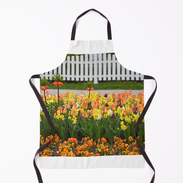Item preview, Colorful garden with flowers in Vienna spring season designed and sold by goceris.