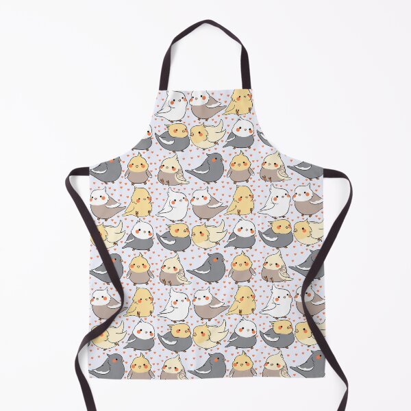 Item preview, Cockatiels cute pattern  designed and sold by Yarafantasyart.