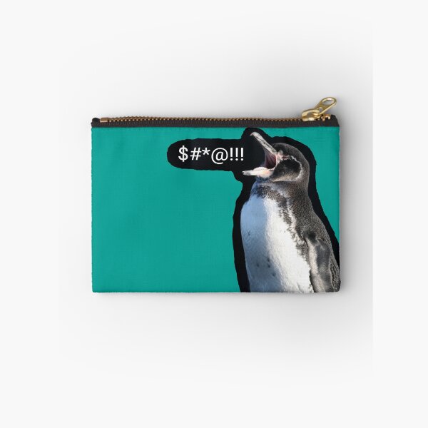 Artikelvorschau, Frustrierter Galapagos-Pinguin (Teal #03A096) entworfen und verkauft von SBPenguins.
