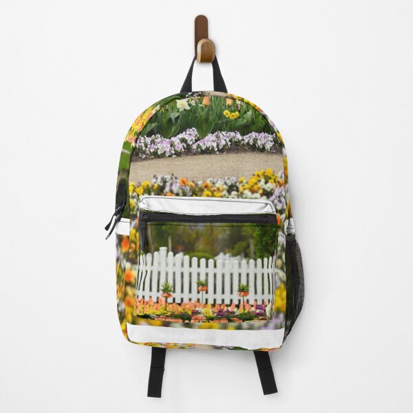 Item preview, Colorful garden with spring flowers in Vienna  designed and sold by goceris.