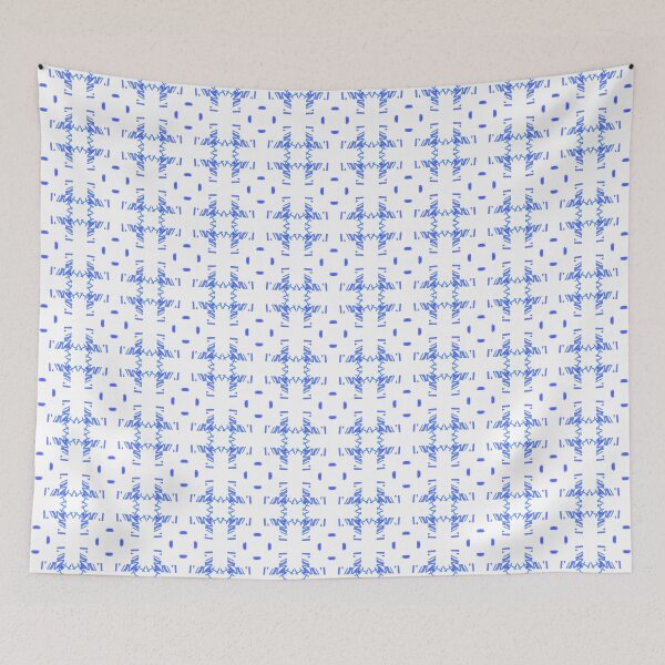 Item preview, blue squares designed and sold by Meo Design.