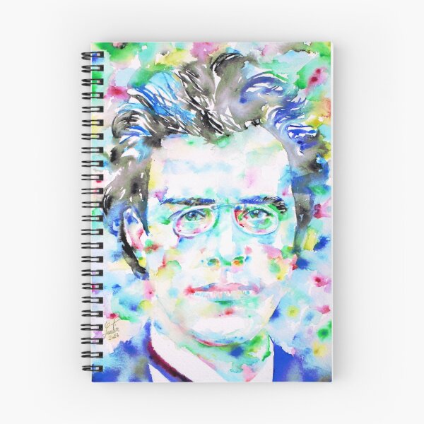 Item preview, GUSTAV MAHLER - watercolor portrait designed and sold by lautir.