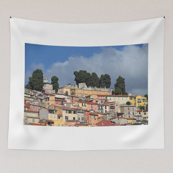Item preview, cemetery on top of the hill in Menton France designed and sold by goceris.