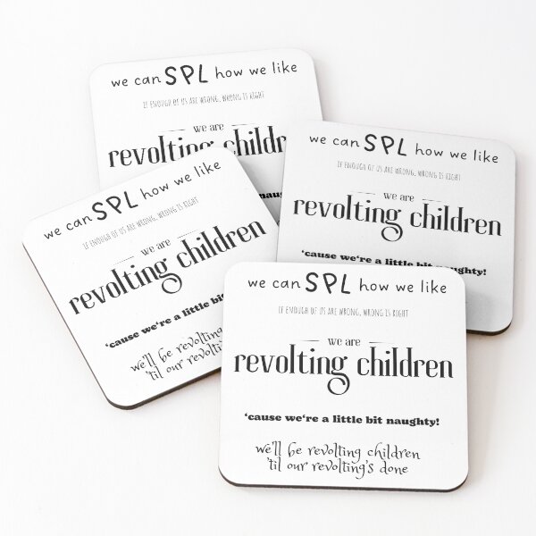 Item preview, REVOLTING CHILDREN designed and sold by baldbird.