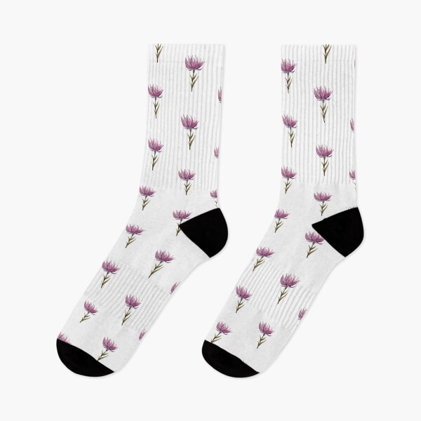 Item preview, Watercolor Pink and Purple Lotus Flower  designed and sold by Kathleen Douglas.